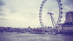 London Eye River Thames