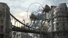 London Horses Big Ben War of the Worlds Aliens Cameras Bridges 