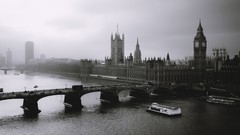 London monochrome cities cityscapes