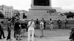 London monochrome urban old vintage photography England People