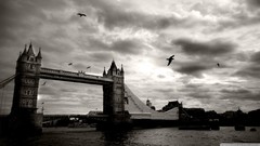 London vintage Tower Bridge