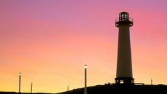 Long beach lighthouse at