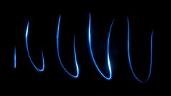 Long exposure light painting