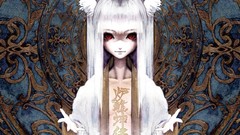 Long hair animal ears