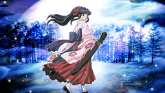 Long hair anime girls