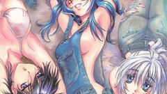 Long hair anime girls