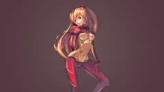 Long hair anime girls blue eyes brunettes asuka langley soryu 