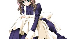 Long hair anime girls carnelian Simple Background non nudes