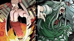 Long hair anime girls fujiwara no mokou touhou kamishirasawa 
