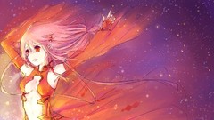 Long hair anime girls guilty crown yuzuriha inori