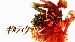 Long hair anime girls guilty crown yuzuriha inori Ouma Shu