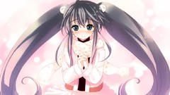 Long hair anime girls hatsune miku vocaloid