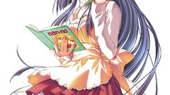 Long hair anime girls non nudes