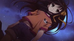 Long hair anime girls suzumiya haruhi the melancholy of haruhi 