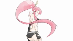 Long hair anime girls tengen toppa gurren lagann redheads 