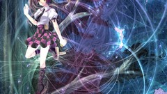 Long hair anime girls touhou twintails hair ornaments video 