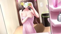 Long hair anime girls touhou twintails hair ornaments video 