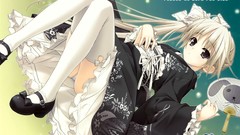 Long hair anime girls yosuga no sora lolita fashion kasugano 