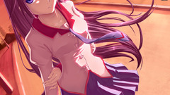 Long hair bakemonogatari senjougahara