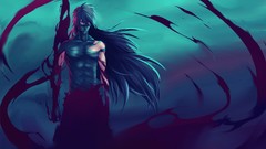 Long hair bandages bleach kurosaki ichigo mugetsu Final Getsuga 