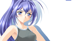 Long hair bare shoulders