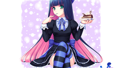 Long hair blue Gothic