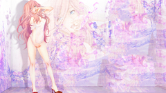 Long hair bottomless artwork