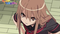 Long hair brown eyes