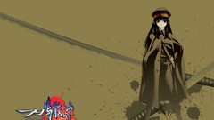 Long hair brown eyes brunettes uniforms nitroplus