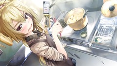 Long hair brown eyes vocaloid akita neru Vocaloid Fanmade