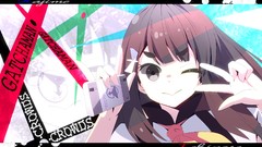 Long hair brunettes wink black eyes gatchaman Ryosios Gatchaman 