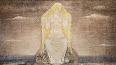 Long hair Freya goddess