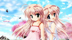 Long hair Friends anime