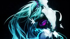 Long hair hatsune miku vocaloid miku append Vocaloid Append