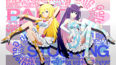 Long hair high heels