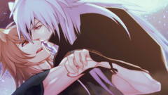 Long hair nekomimi yaoi