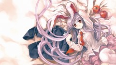 Long hair school uniforms misaki kurehito touhou animal ears 