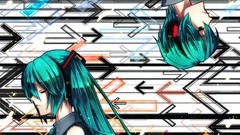 Long hair short hair hatsune miku vocaloid Vocaloid Fanmade 