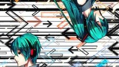 Long hair short hair hatsune miku vocaloid Vocaloid Fanmade 