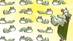 Long hair socks kamishirasawa