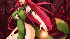Long hair touhou hong meiling redheads video games Shuugetsu 