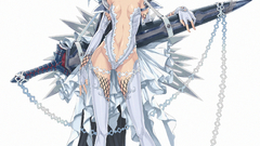 Long hair weapons armor