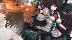 Long hair weapons thigh