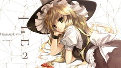 Long hair yellow eyes