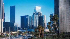 Los Angeles architecture buildings cityscapes skylines