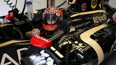 Lotus formula one romain grosjean