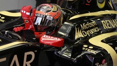 Lotus Renault formula one romain grosjean