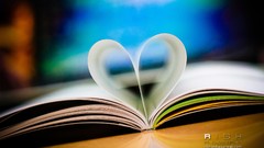 Love abstract Books Hearts