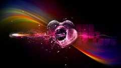 Love abstract Hearts