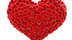 Love abstract Hearts Simple Background